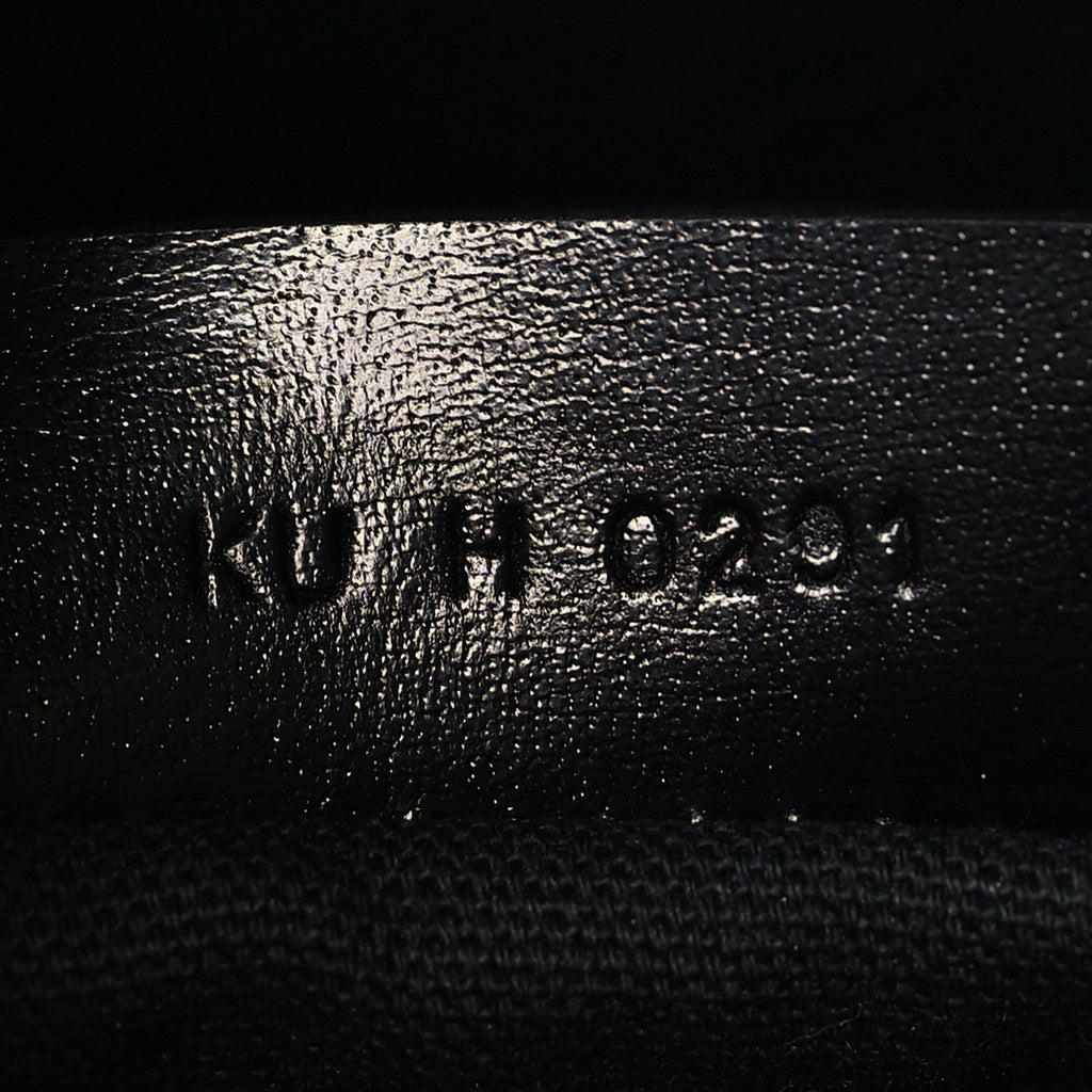 Shiny Lord Calfskin Mini Antigona Black