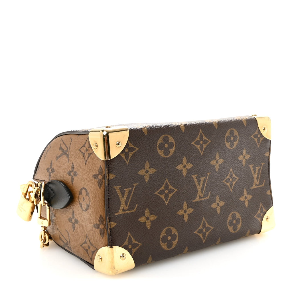 Reverse Monogram Speedy Trunk 20