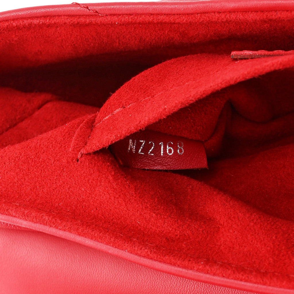 Calfskin New Wave Chain PM Scarlet