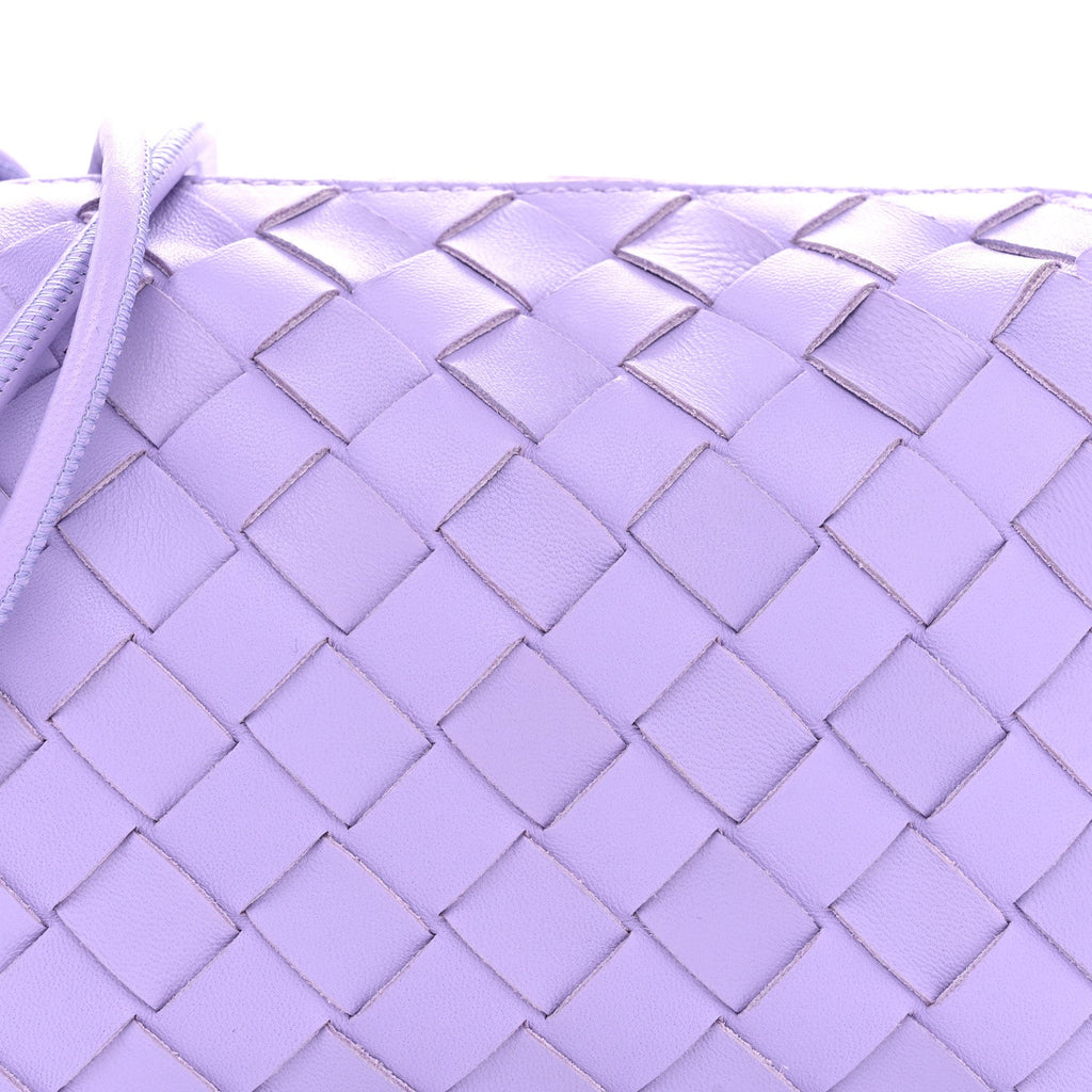 Nappa Intrecciato Mini Loop Camera Bag Wisteria