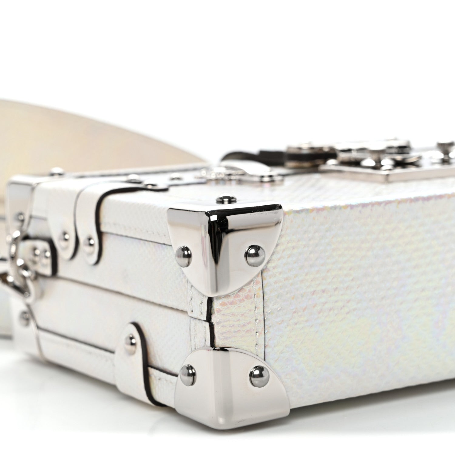 Karung Petite Malle White Petrol