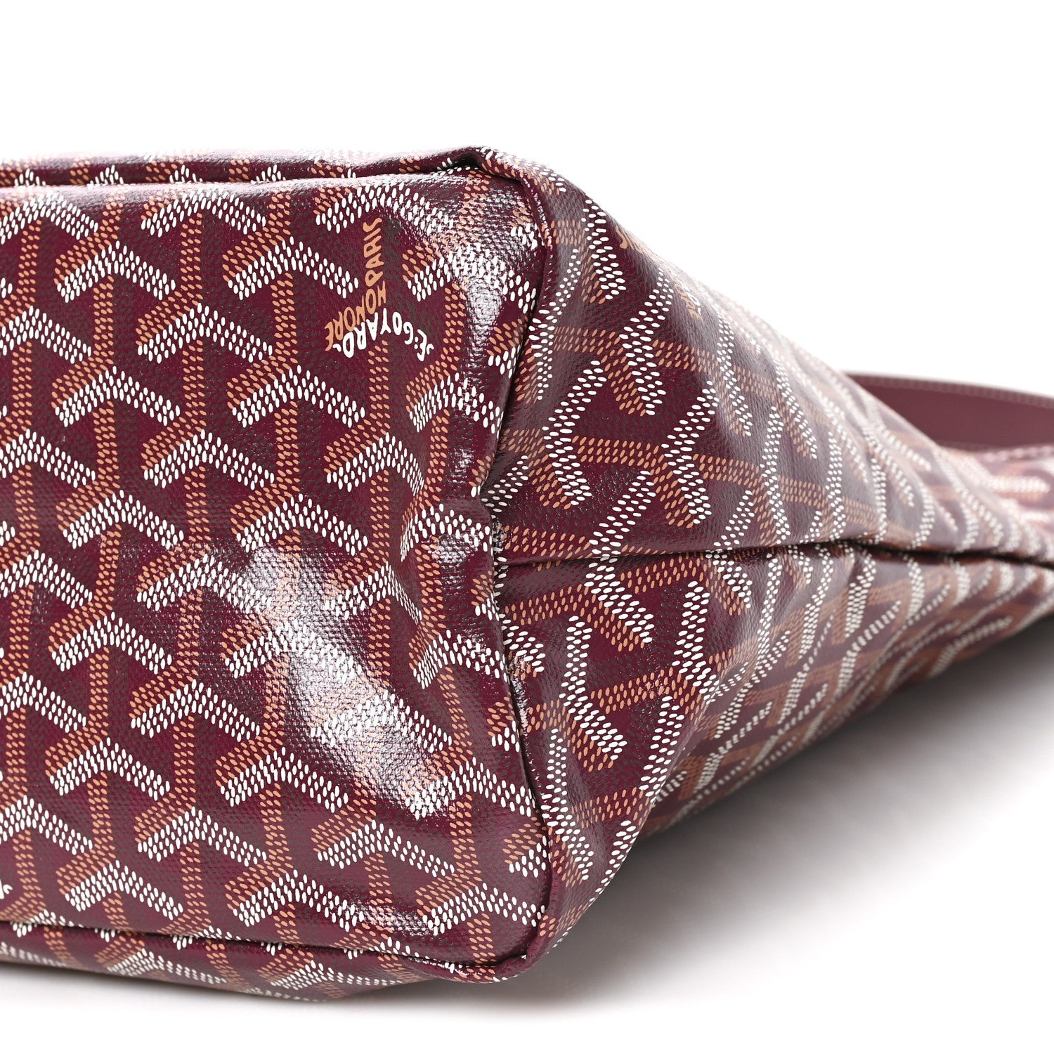 Goyardine Boheme Hobo Burgundy