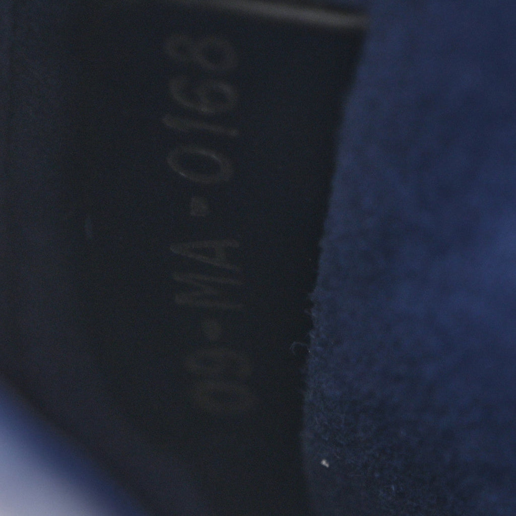 Calfskin Mini Saddle Bag Blue