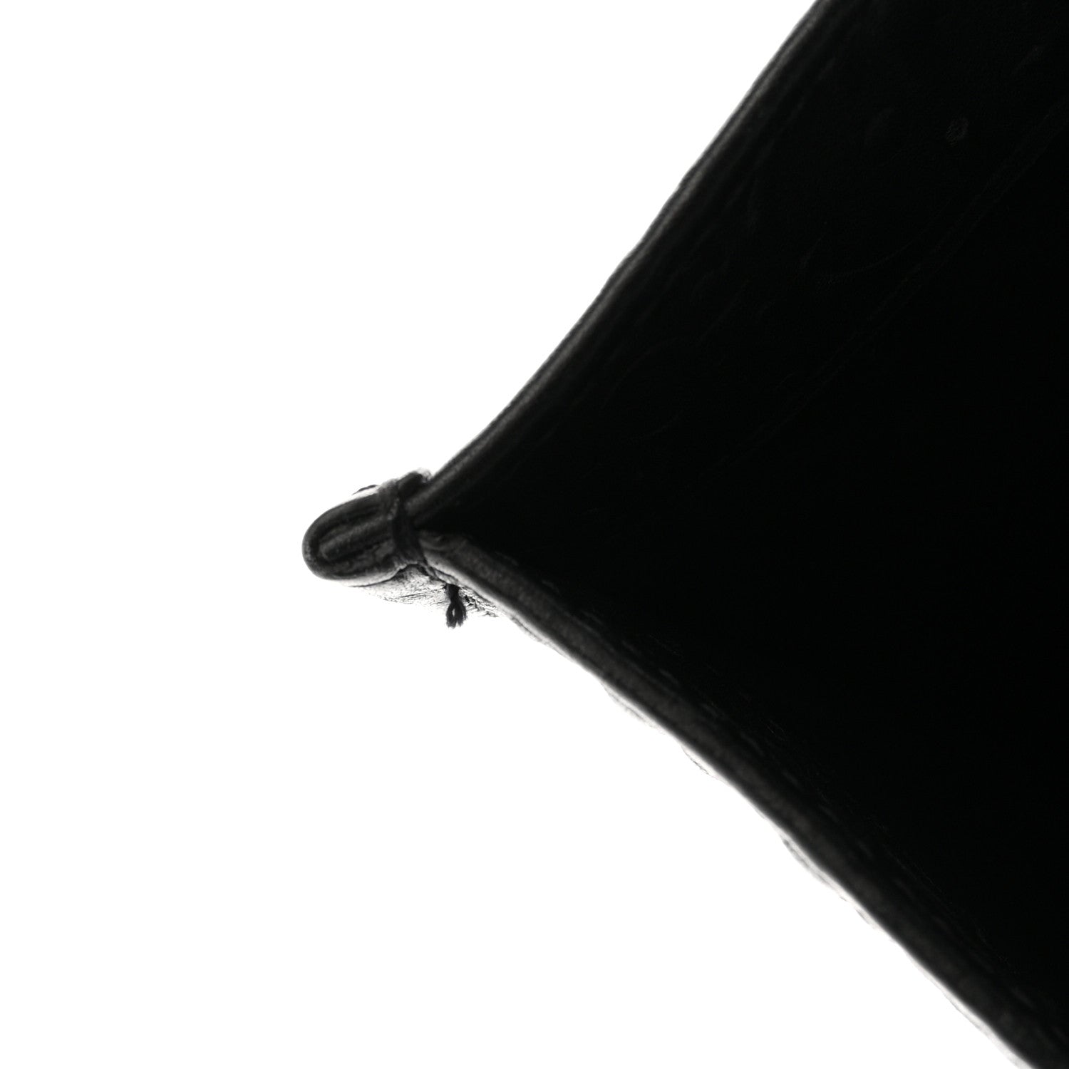 Oblique Calfskin Embossed Large Book Tote TBlack