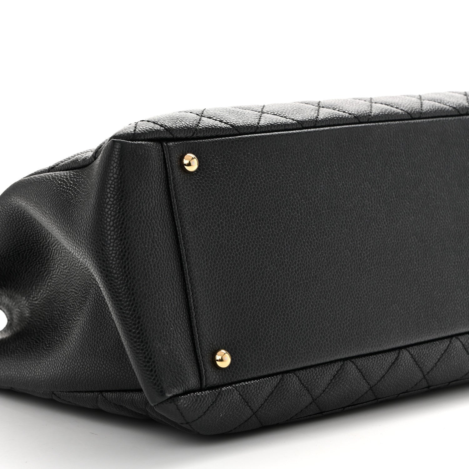 Caviar Quilted XL Grand Shopping Tote GST Black