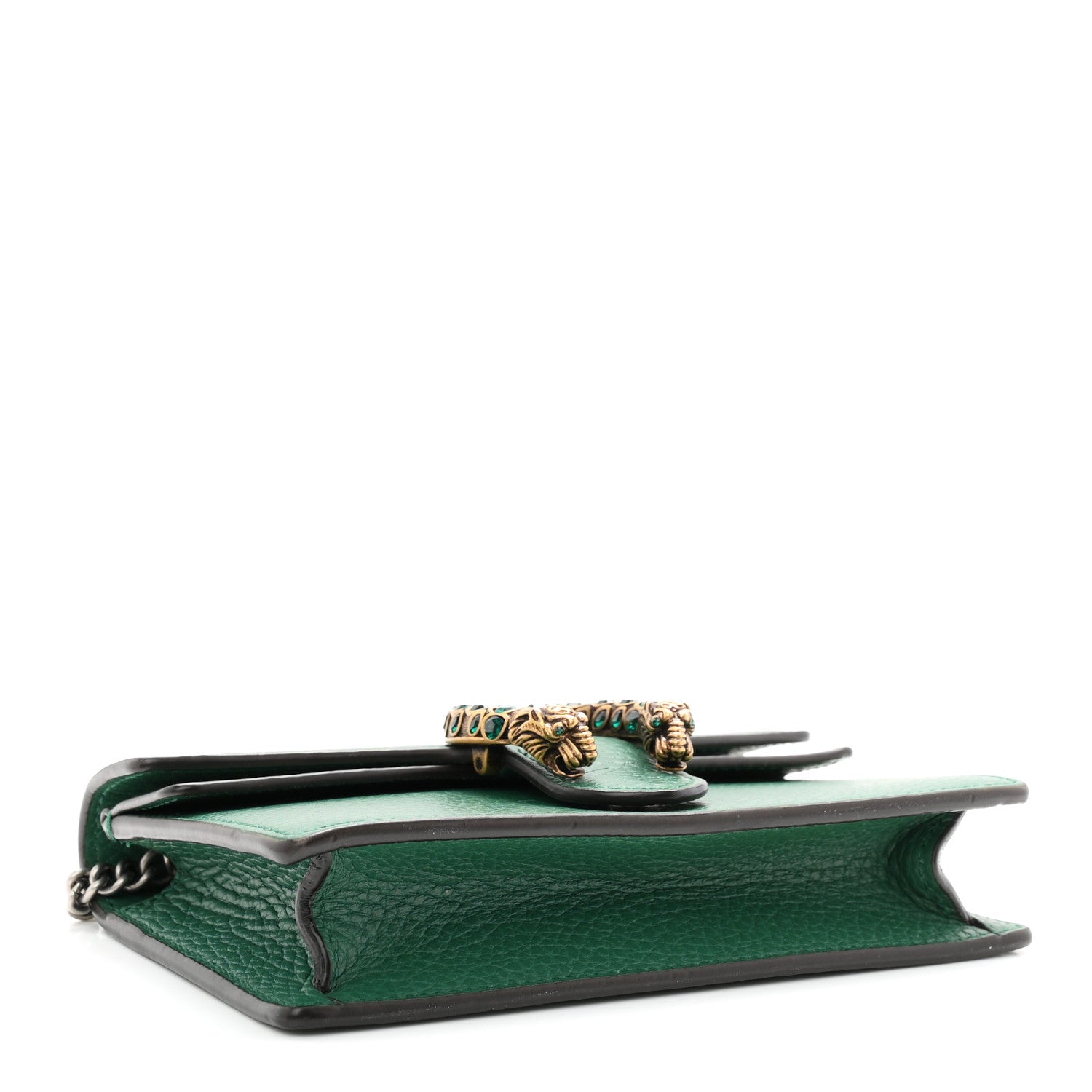Calfskin Super Mini Dionysus Shoulder Bag Emerald