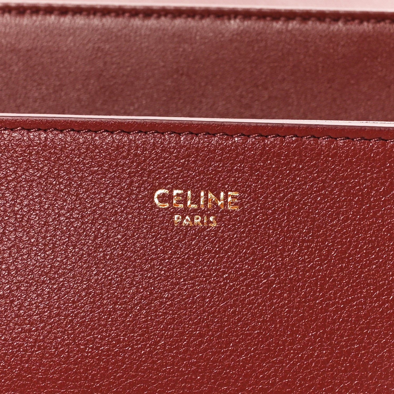 Supple Grained Calfskin Medium Nino Light Burgundy