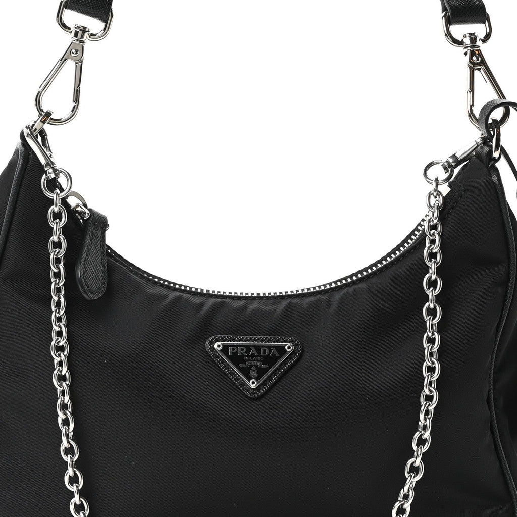 Nylon Re-Edition 2005 Shoulder Bag Black