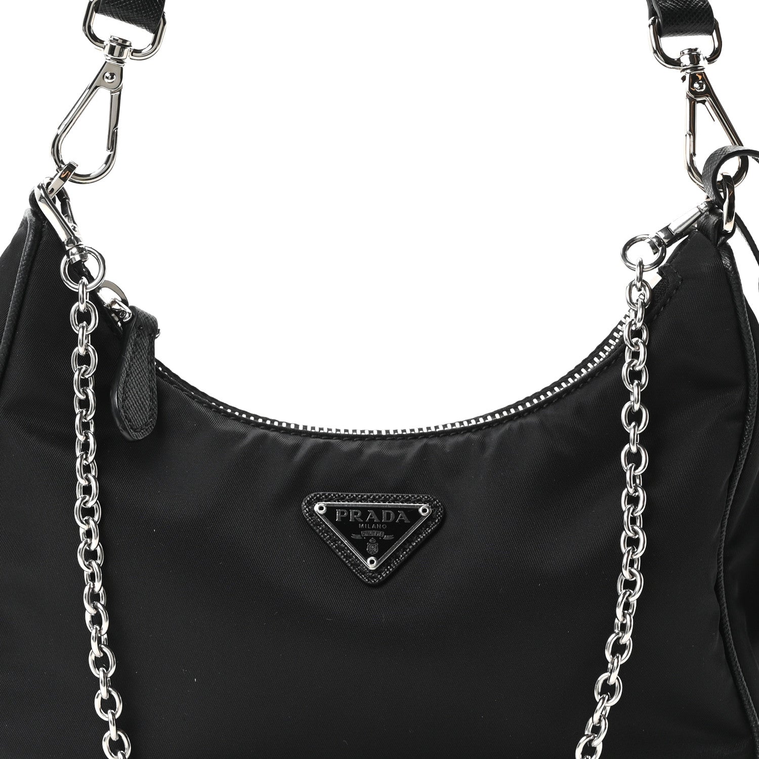 Nylon Re-Edition 2005 Shoulder Bag Black