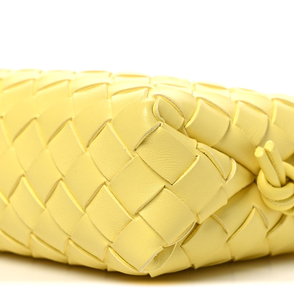 Nappa Intrecciato Loop Baguette Bag Sherbert