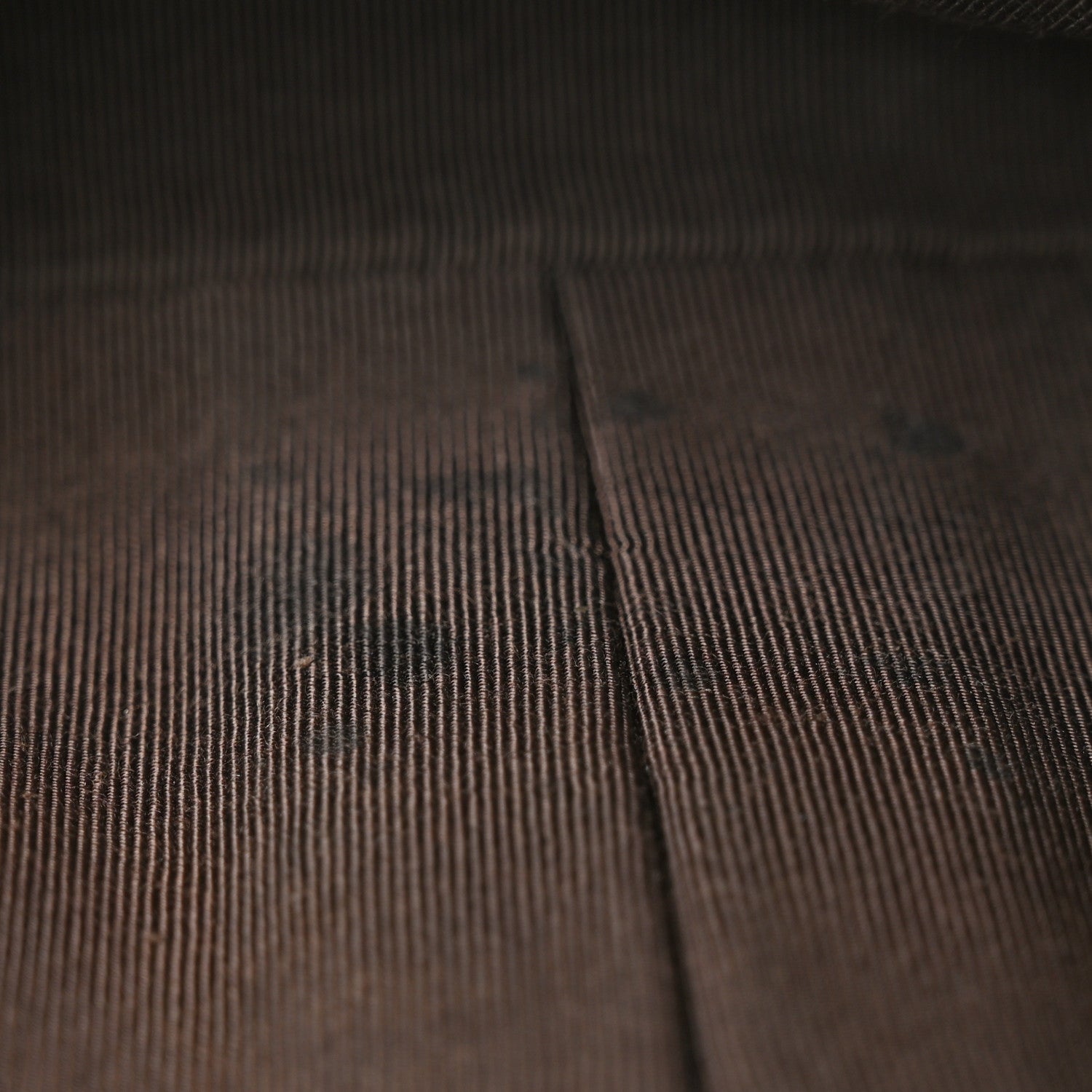 Denim Chocolate Bar Quilted East West Flap