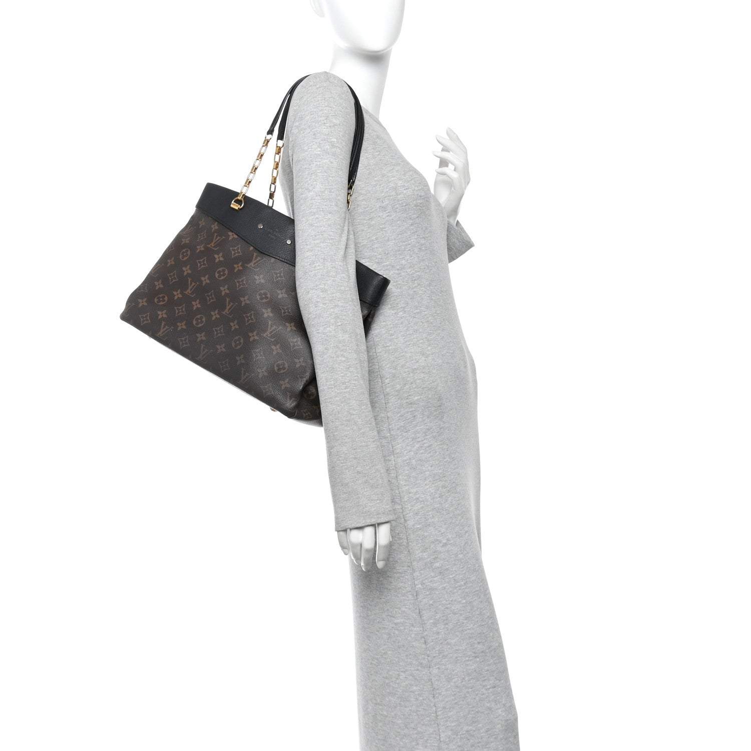 Monogram Pallas Shopper Black