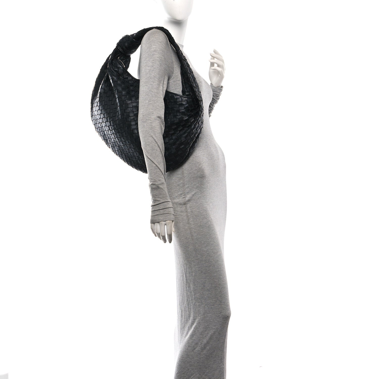 Nappa Intrecciato Medium Jodie Black