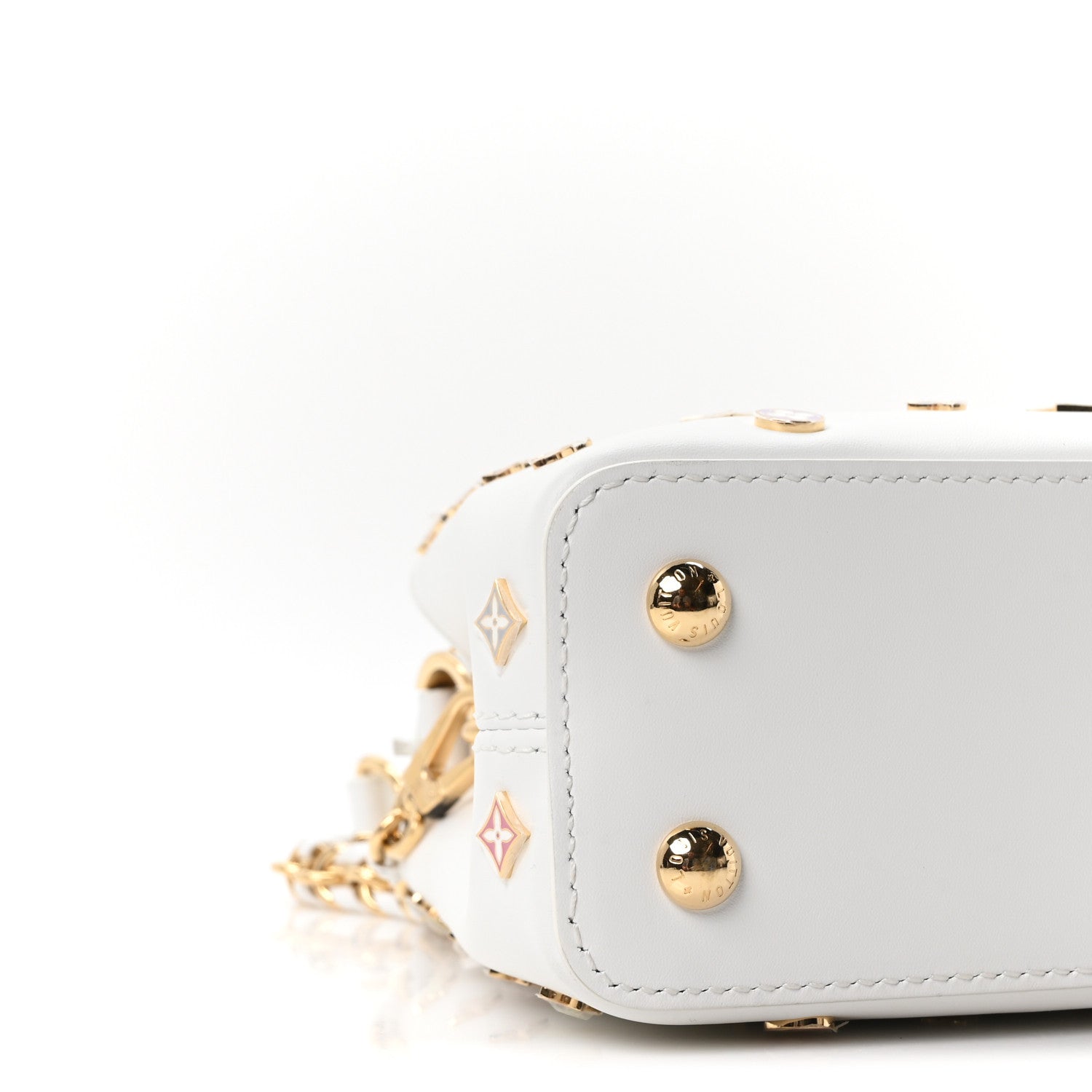 LV X TM Cowhide Mini Capucines Multicolor