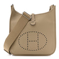 Taurillon Clemence Evelyne III PM Beige Marfa