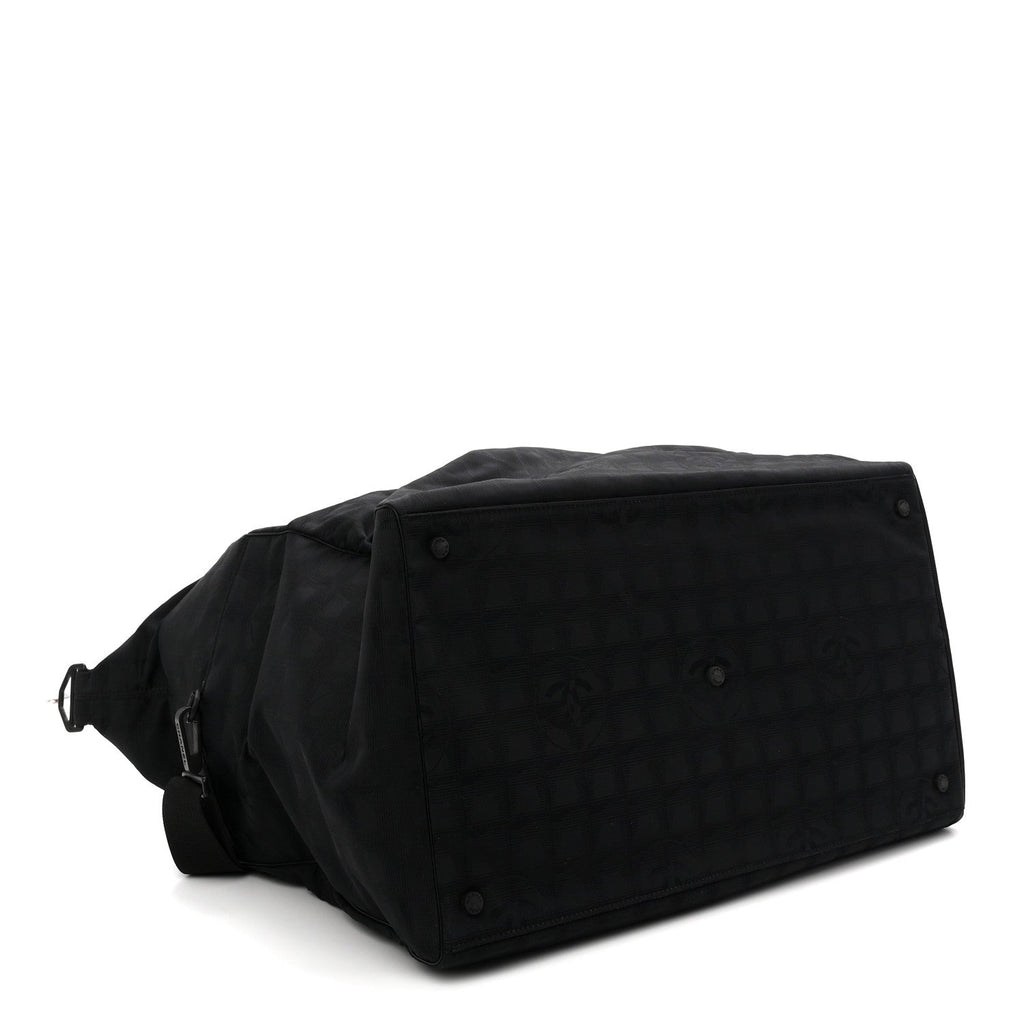Nylon Travel Duffle Black
