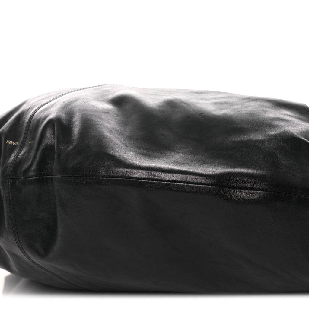 Vintage Calfskin Extra Large Olivia Hobo Black