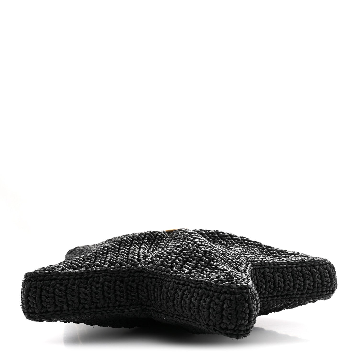 Raffia Star Coco Beach Bag Black