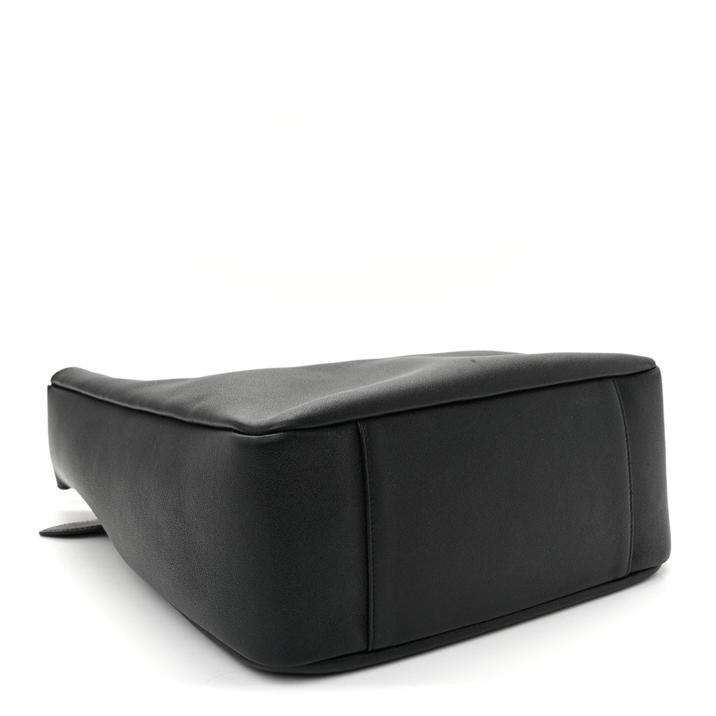 Smooth Calfskin Large Le 5 A 7 Soft Hobo Black