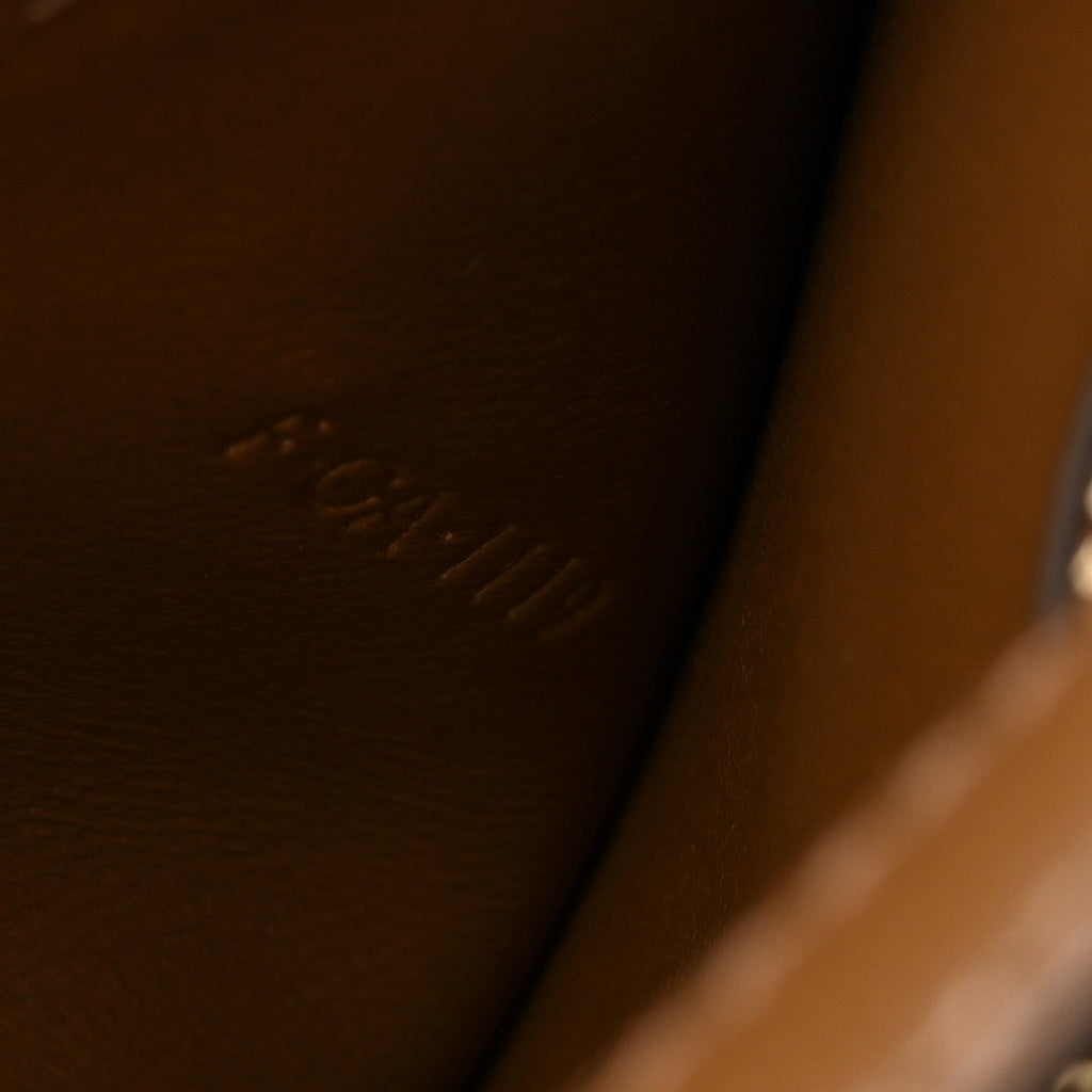 Box Calfskin Medium Classic Box Flap Bag Camel