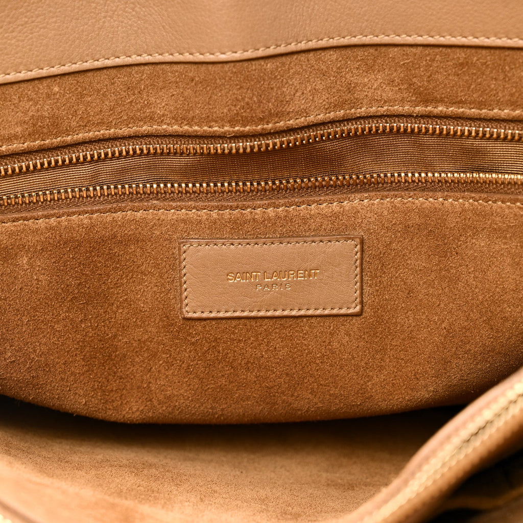 Calfskin Large Sac de Jour Carryall Tan