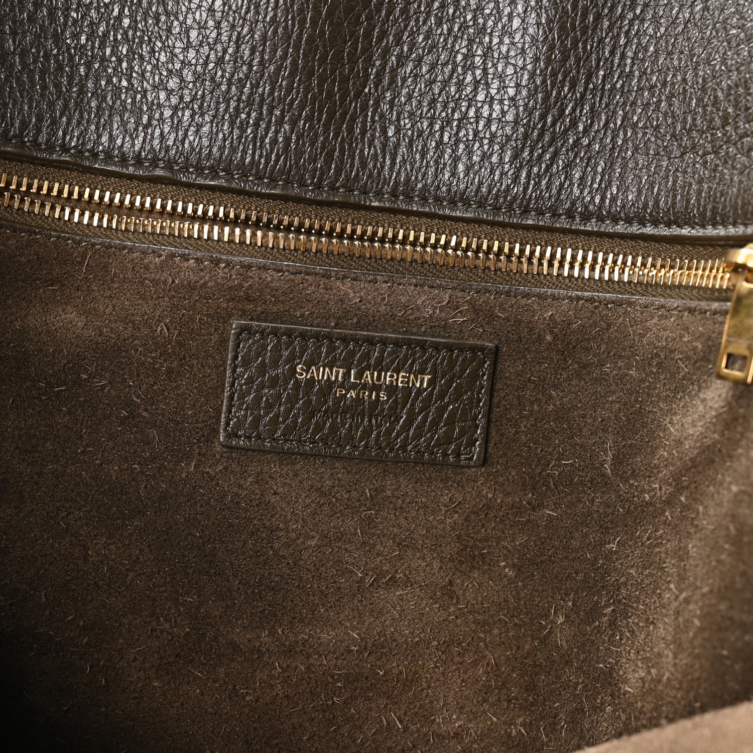 Grained Deerskin Bea Tote Musk