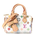 LV X TM Monogram Multicolor Nano Speedy White
