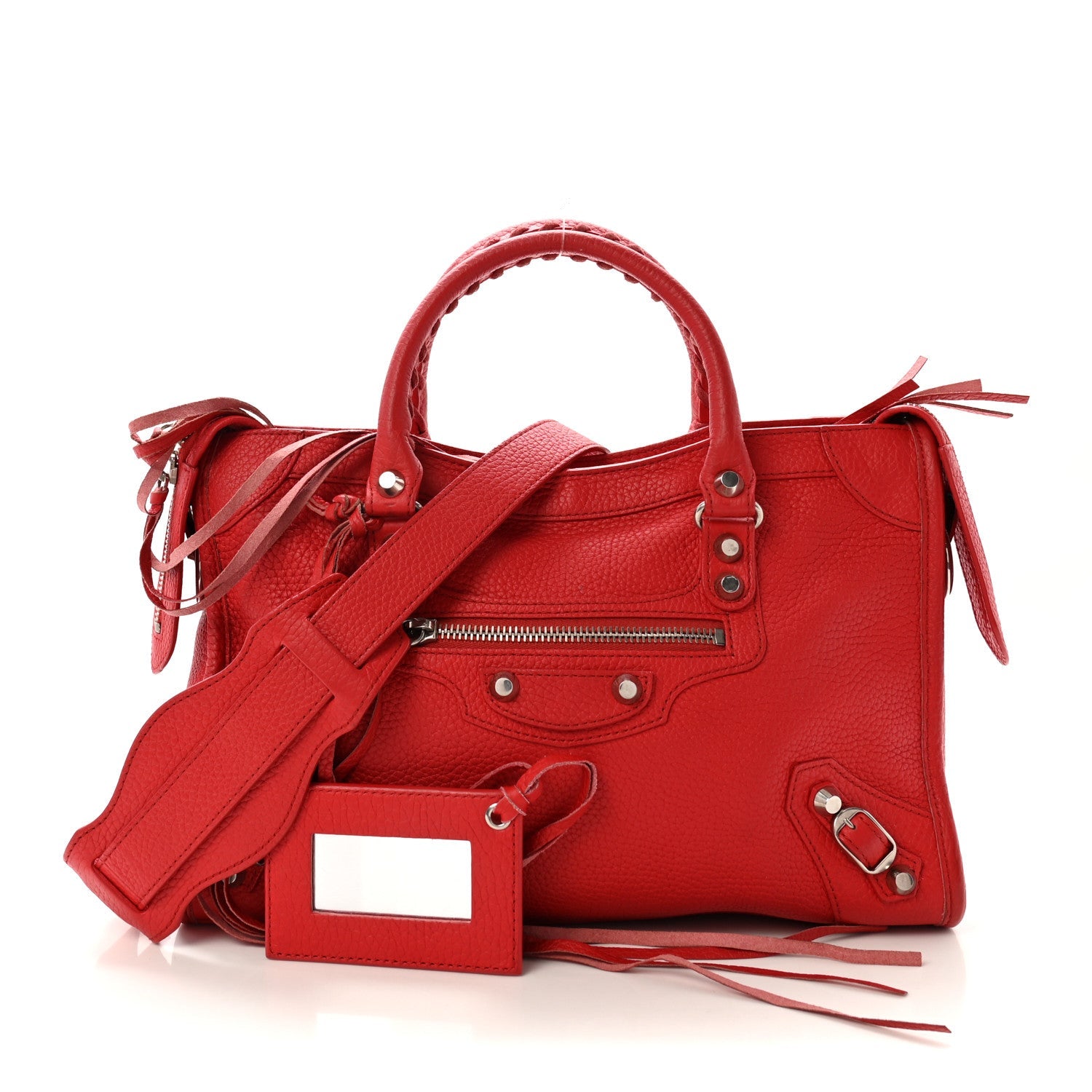 Vibrato Calfskin Classic Silver Hardware S City Rouge Cerise