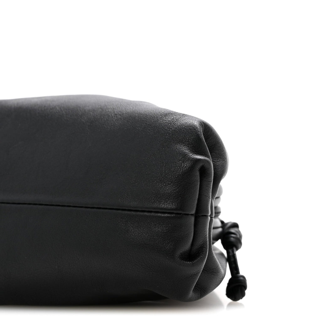 Butter Calfskin The Mini Pouch Black