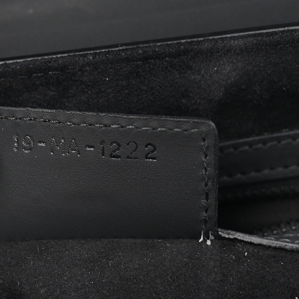 Ultra Matte Saddle Bag With Strap Black