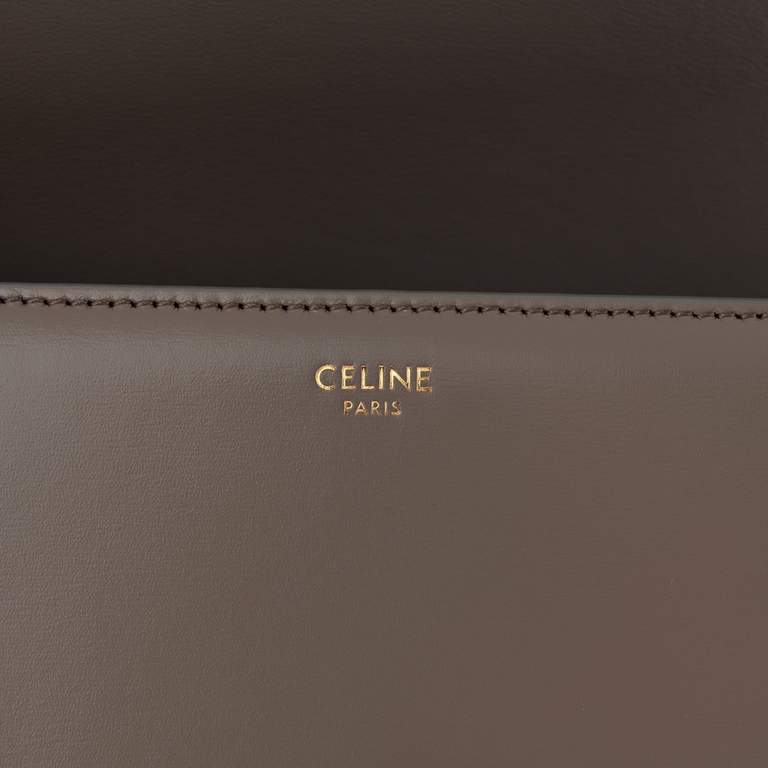 Shiny Calfskin Teen Triomphe Pebble