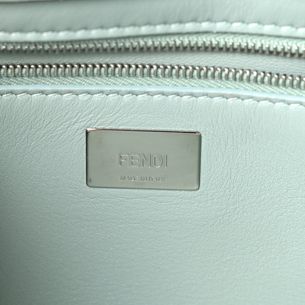 Sequin Paillettes Nappa Baguette Light Blue