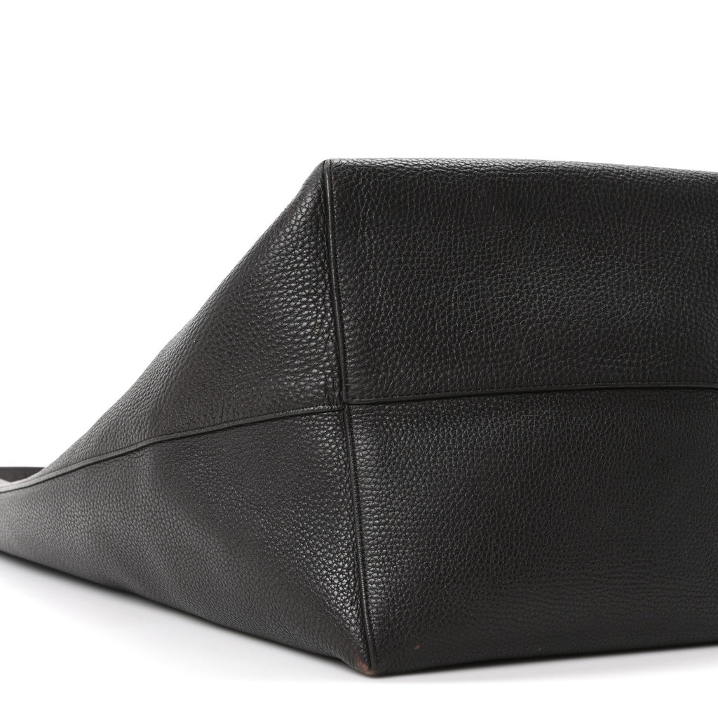 Grained Calfskin Large N/S Park Tote Brown