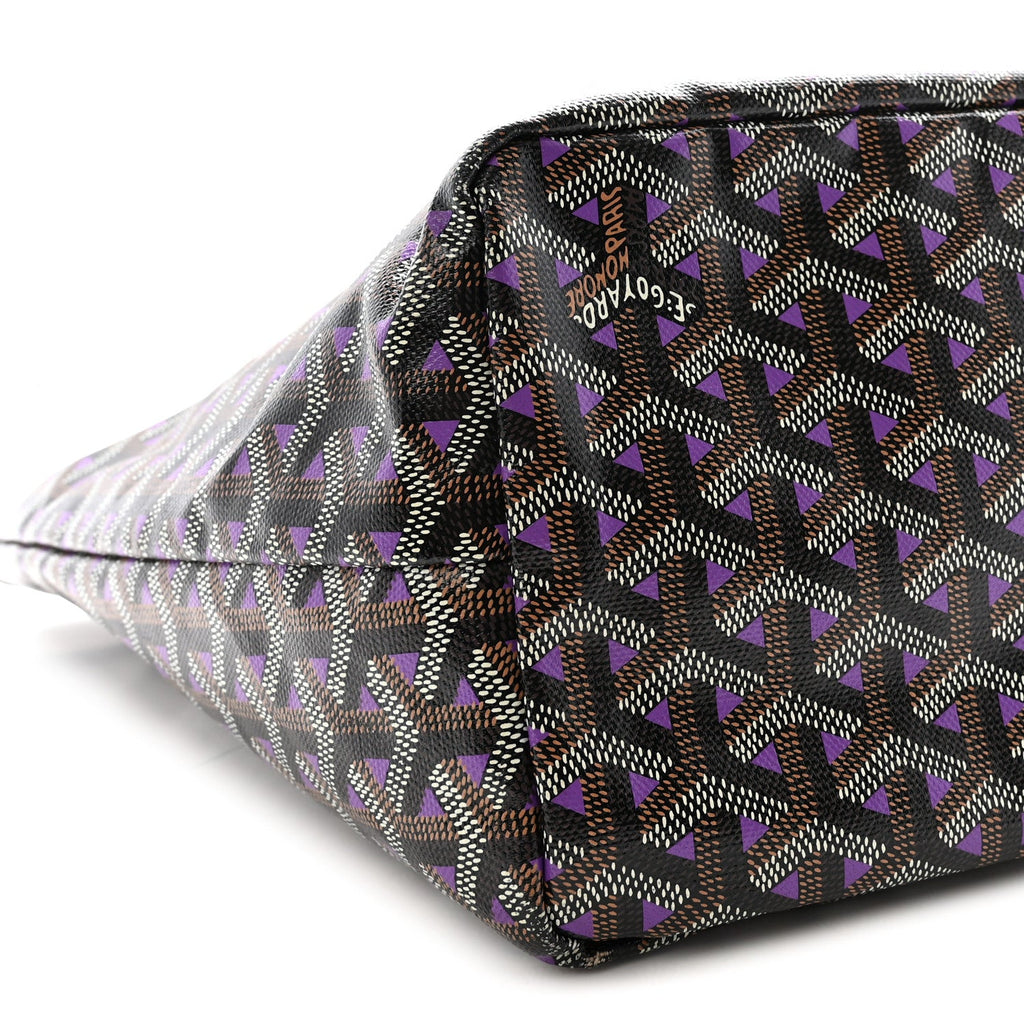 Goyardine Saint Louis Claire Voie PM Black Purple