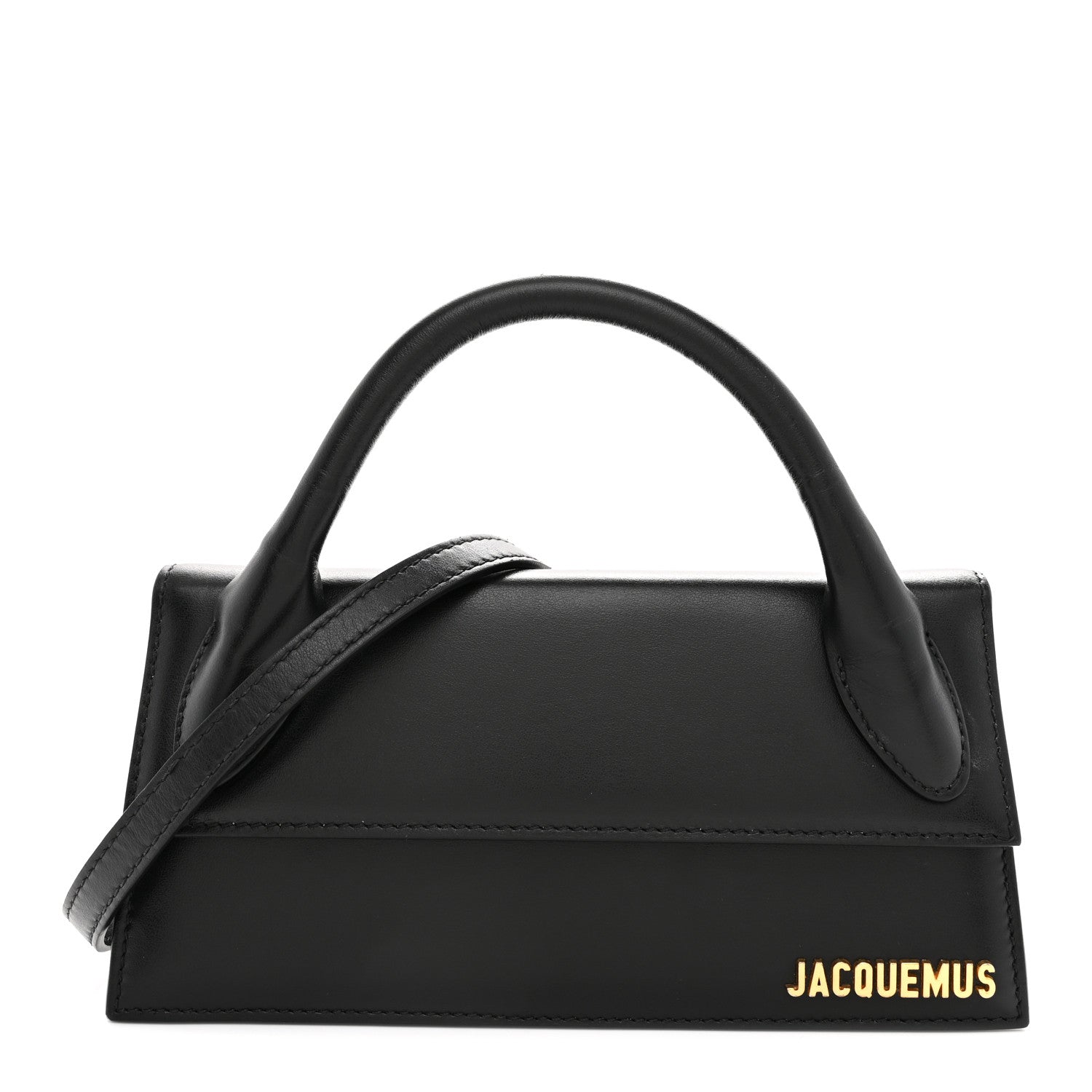Smooth Calfskin Le Chiquito Long Black