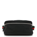 Techno Canvas Web Large Belt Bag Black