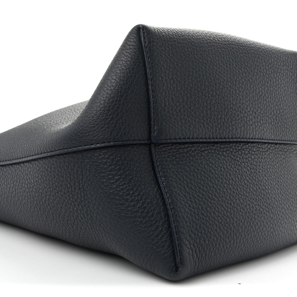 Grained Calfskin Medium N/S Park Tote Marine