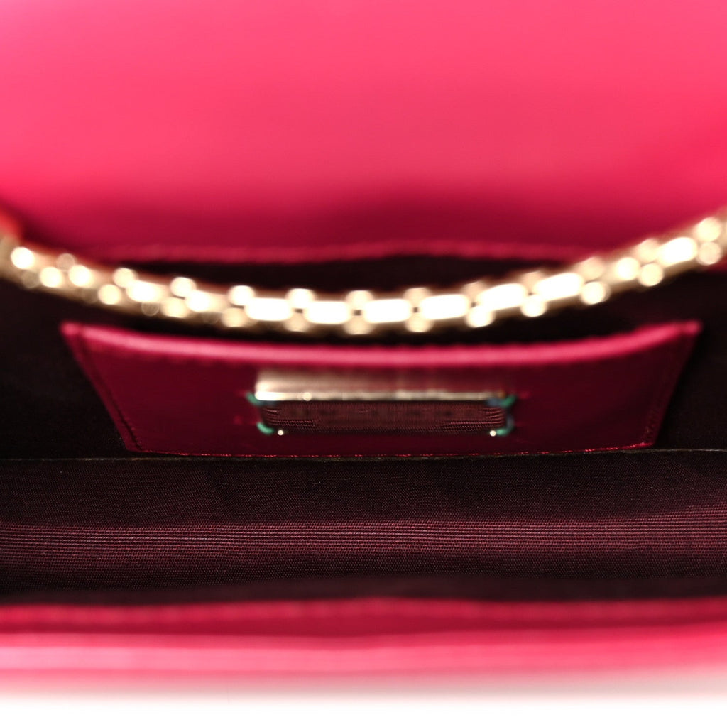 Galuchat Calfskin Serpenti Forever Crossbody Bag Pink