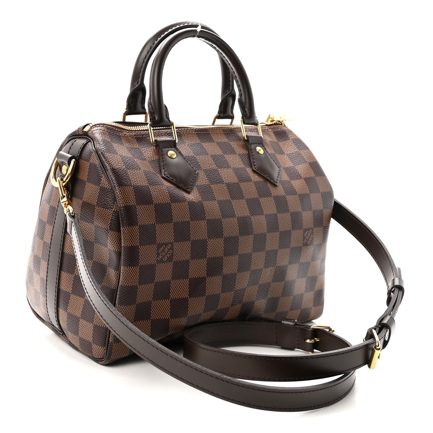 Damier Ebene Speedy Bandouliere 25