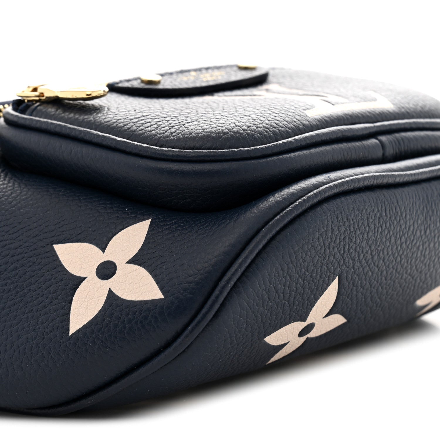 Empreinte Monogram Giant Mini By The Pool Bumbag Blue Beige