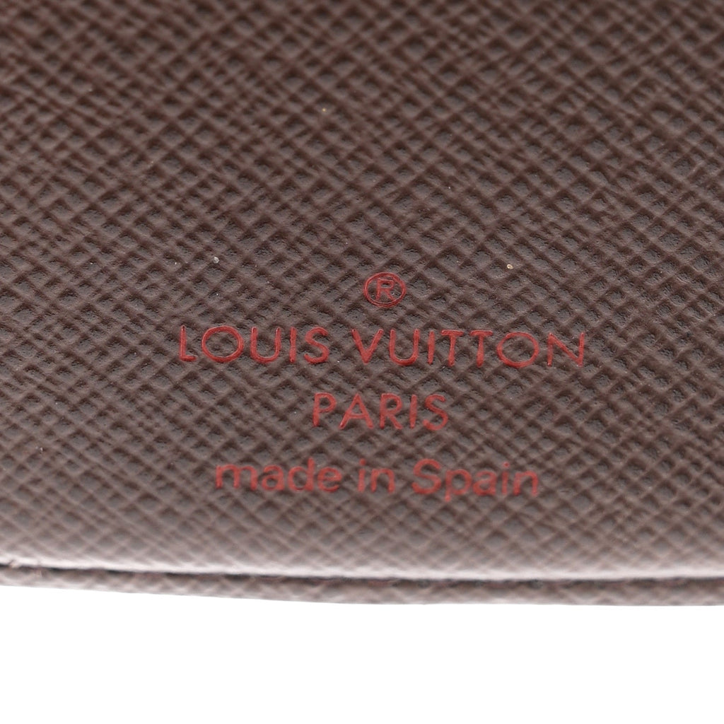 Damier Ebene French Purse Wallet