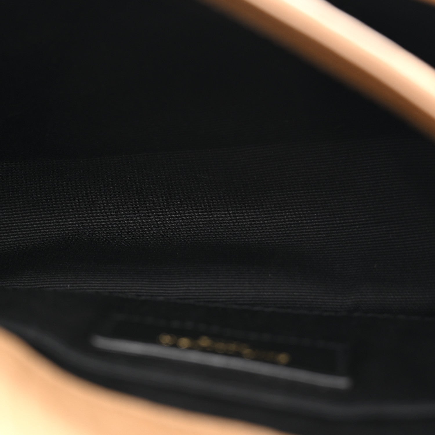 Grained Lambskin Monogram Mini Niki Chain Satchel Dark Cork
