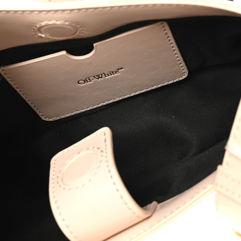 Calfskin Jitney Hobo Cream