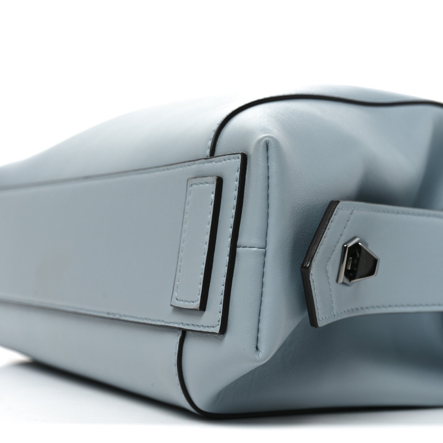 Calfskin Small Soft Antigona Ice Blue