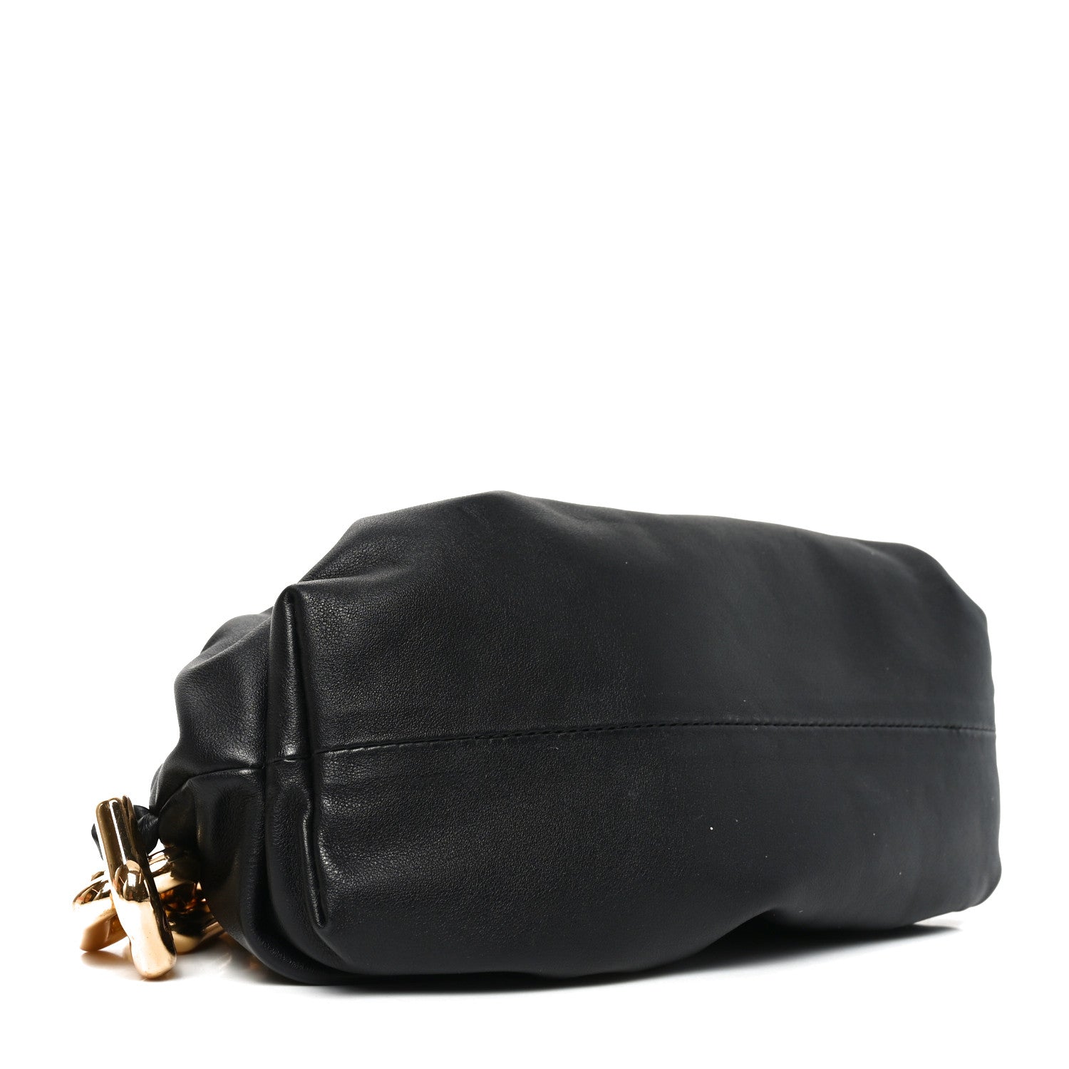 Calfskin The Pouch Chain Black