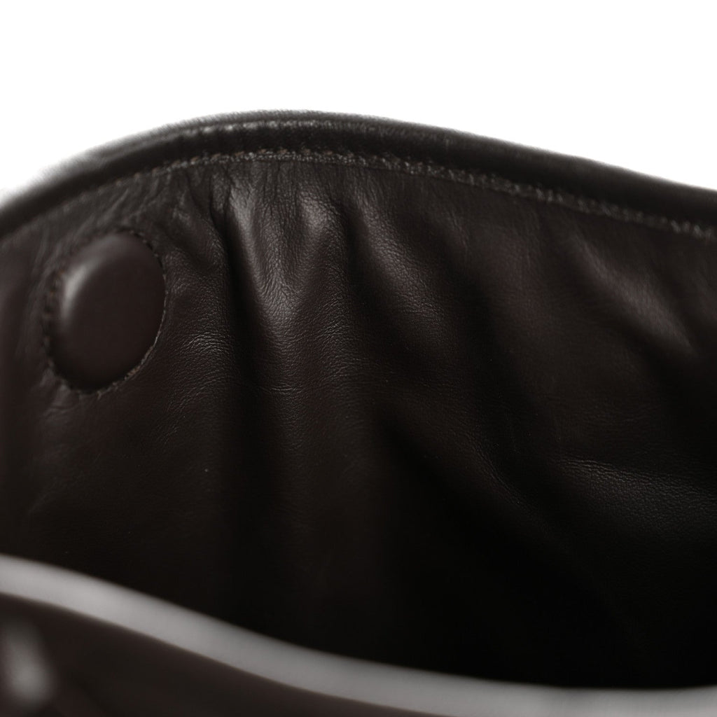 Calfskin Intrecciato Small Hop Fondant