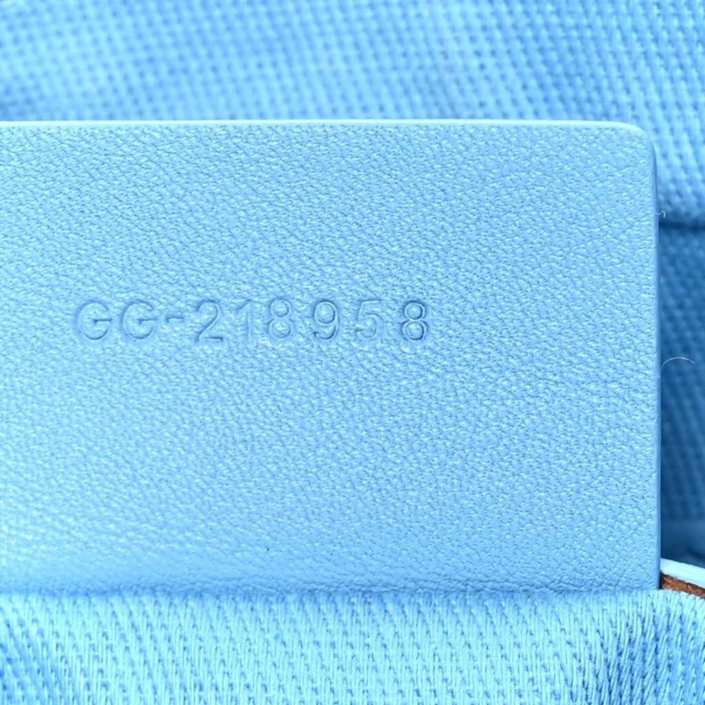 Calfskin Star Top Handle Bag Blue