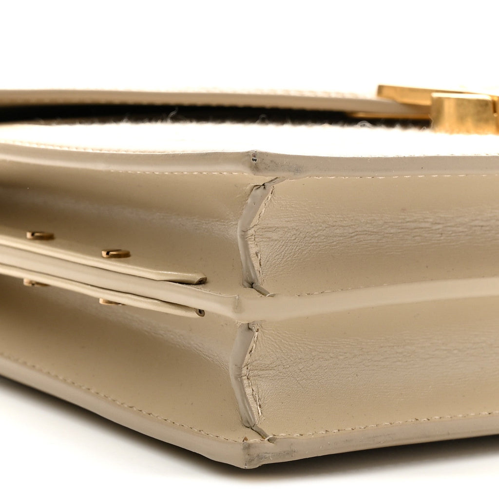 Canvas Calfskin Classic Monogram Cassandra Natural Beige Sea Salt