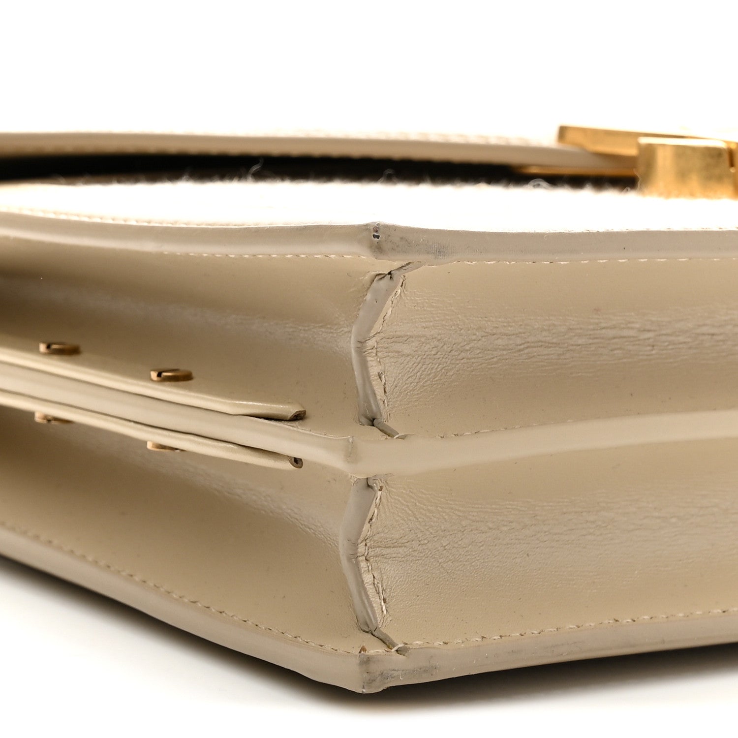 Canvas Calfskin Classic Monogram Cassandra Natural Beige Sea Salt