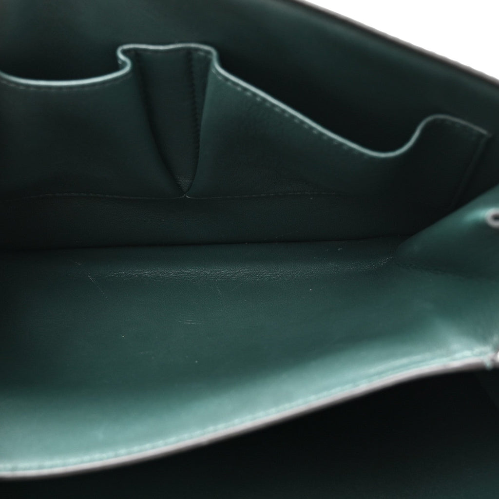 Box Calfskin Medium Classic Box Flap Bag Amazone